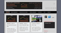 Desktop Screenshot of immogral.com